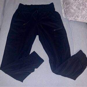 All in Motion Black Cargo Pants Athletic Style